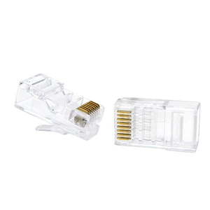 RJ45 Connector 8P8C Plug Connector RJ45 Modular Plug Connecteur RJ45 Connector RJ45 Cat6