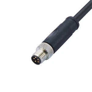 M8 male and female quick plug electric cable waterproof connector