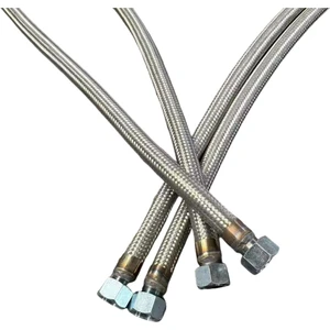 Anti Vibration Threaded Metal Hose Shockproof Firm Structure for Construction Machinery Industrial Pipeline Use