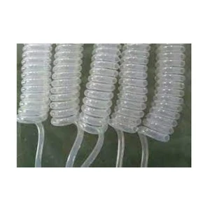 Cable Sleeves Spiral Wrap Organizer PTFE FEP Spiral Cutting Tube