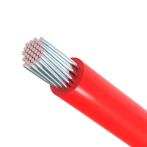UL 4703 PV Wire 1500V DC 18/16/14/12/10 AWG Tinned Copper XLPO Insulated Solar Cable Black/Red 1000ft Reel