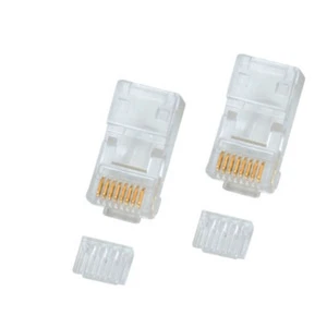With Insert 8P8C RJ45 Cat6 Connector