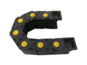 Reinforced Nylon Cable Drag Chain Flexible Plastic Cable Hose Carrier Chain for CNC