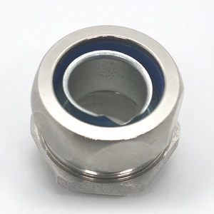 High Temperature Resistant Brass Coated Conduit Connector With IP54 Rating For Industrial Electrical Systems