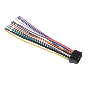 Custom 18AWG 12CM Auto Wiring Harness With Connectors Kit for Car Fog Convert LED Work Light Bar