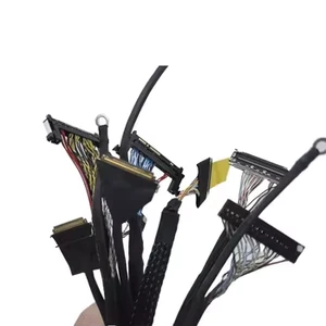 LVDS Harness PVC Insulated Copper Conductor Shielded UL1571 30AWG 220V Medical Industry Devices Use Wiring Cable Assembly