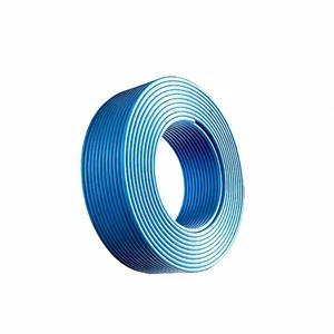 BV 2.5mm 4mm 6mm Copper PVC Insulated House Wiring Electrical Cable Blue Factory Direct Sales