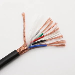 7-core RVVP Shielded Cable - Signal Line - Oxygen-free Copper - Polyvinyl Chloride - Control Cable