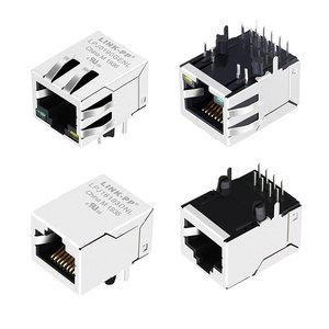 Shielded With LEDs 8P8C 5G RJ45 Ethernet Connector