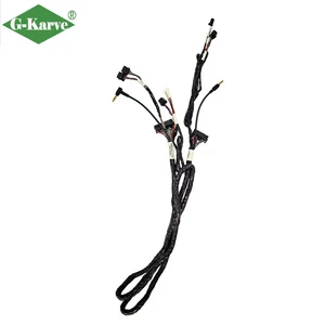 Custom Industrial Control Wire Harness with Multi-Connector Assembly, Shielded Cable for Robotics, Elevator Automation Equipment