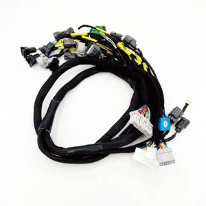 High Quality Automotive Cable Assembly Wire Harness Manufacturing for Car Engine Honda-Civic 92-95 OBD1 OBD2