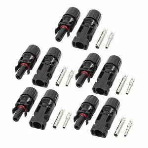 PV Connectors Solar Manufacturers Waterproof IP67 30A 1000V DC Solar PV Cable Connector