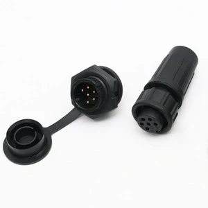 DY07 Plastic Waterproof Cable Connector LTW Z108 Connector Circular Connector