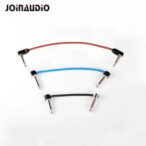 DIY Blue/Brown/Black Solderless Solder-free 4mm Guitar Patch Cable