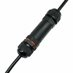 Hot Selling 16A Straight IP67 Waterproof RJ45 Cable Connector for Outdoor Use in Solar Power Systems and Wire Connections
