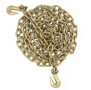 Heavy-duty Drag Chains with U-shaped Clamping Hooks for Log Transport