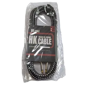 Musical Instrument Noiseless 3M Colored Braid Jack Instrument Electric Guitar Cables Tweed Guitar Cable Guitar Cable