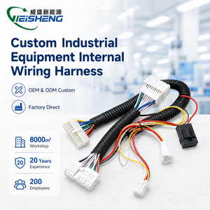 Custom Power Supply Wiring Harness for Industrial Automation Machine OEM ODM