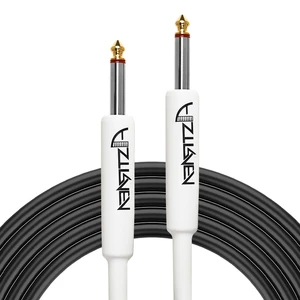 Audio Guitar Cable for Bass and Electric Guitar PVC & Copper 3m