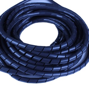 Flexible Spiral Wrap Tube Cable Wire Black Car Wire/Phone Charger Cable Protector Computer Management Cord Wrap for Electronic