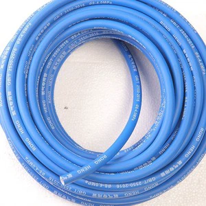 Steel Wire Reinforced Rubber Hose Explosion-Proof Steel Wire Oxygen Acetylene 6/8/10mm Oil Resistant EPDM Rubber Hydraulic Hose