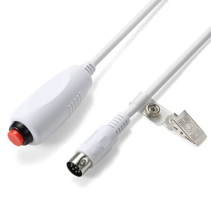 2026 New Button Cord Push Pull Control Cable DIN 8PIN Nurse Call Cable for Nurse Station Universal and Patients/Disabled