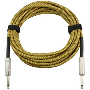 Wholesale High End 3m 10ft 15ft 6m 20ft Woven Braided Right Angle 6.35mm Electric Instrument Guitar Cables