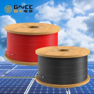 For for for Stranded Red/Black 4mm/6mm/10mm Solar DC PV Cable Low Smoke Zero Halogen Jacket DC1500V Rated for Solar Systems
