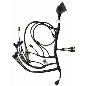 Bshine Custom Automotive Wire Harness Cable Assembly Adapter Pure Copper Conductor PVC Insulation IP67 Rating 220V 500mm Length