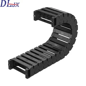 High Strength 25mm Black Nylon Plastic Cable for for CNC Machine Tools Durable Bearing Core Component 2-Year Warranty