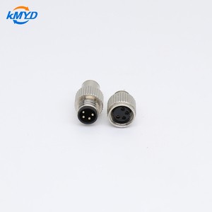M8 IP67 Shielded Cable Connector 3/4/5 Pin Circular Sensor Connector Molded Cable Assembly