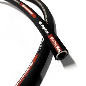 4-6 Layer Wire Braided Hydraulic Rubber Hose for Oil & Fuel Transfer - Corrosion Resistant & 10 Years Life