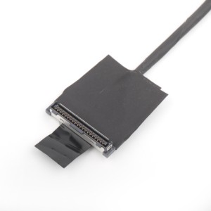 Custom Micro Coaxial Wiring Harness with EMI Shielding for Display Interface