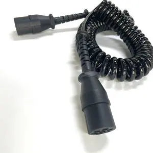 Trailer Cable 26 Cores 50cm Spring Spiral Cable Trailer Electric Wire Coiled Cable