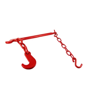 G80 Cargo Tie Down Transport Lashing Binder Lifting Conveyor Chain With Hook