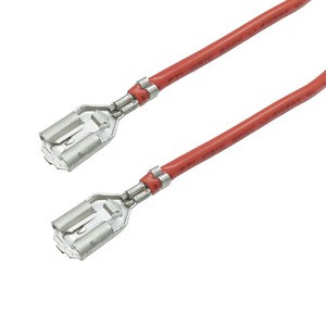 Wide Temperature Wiring Harness 2.8/4.8/6.3mm Terminal Connector Cable OEM/ODM Shockproof High-Conductivity Wire Assemblies