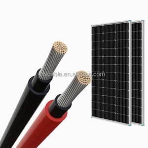 OEM Supported XLPE Insulated PV/Solar/New Energy Photovoltaic Power Cable with Tinned Copper Conductor for PV Module Wiring