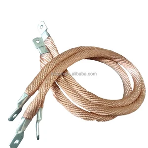 Flexible Copper Bus Grounding Wire Copper Braid for Copper Stranded Wire Connectors
