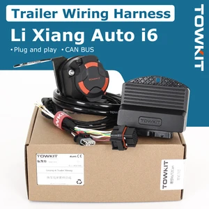 Trailer Wiring Harness for Lixiang Auto i6 Plug and Play,7/12/13 Pin Towing Electric Cable with CAN BUS