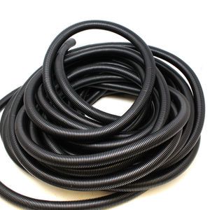 JAR High Quality Flexible Plastic Corrugated Conduit Cable Sleeves PA Material for Automotive Wire Harness Protection