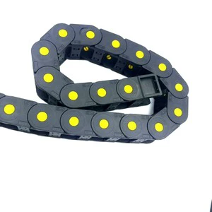 35*100mm Plastic Nylon Flexible Cable Drag Chain