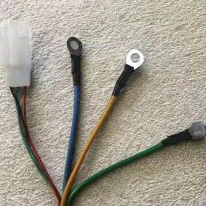 High-Temperature Resistant Extension Cord Electric Vehicle Brushless Motor Tricycle Wiring Harness in 3 4 6 Square Meters Sizes
