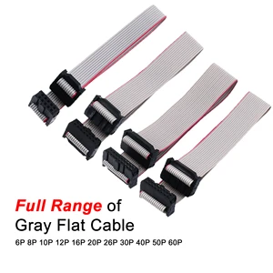 Custom IDC Flat Cable 2.54mm Pitch FC Ribbon Cable UL2651 Wiring Harness 100mm Internal Wiring of Digital Camera Scanner Printer