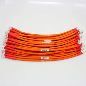 Custom BRAVE 25mm2 12V Halogen Free Copper Core Power Cable New Energy Car Battery Wiring Harness ISO9001 for Automobile Energy