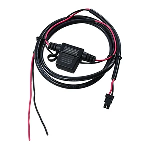 Custom Waterproof IP67 Nylon Wiring Harness Molex 5557 2Pin Middle Type Plug Inline 3A Fuse Holder for Marine Applications