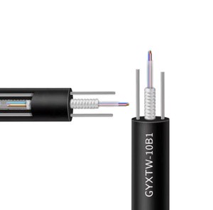 Outdoor 2 4 6 8 12 16 24 Core Hilo Single Mode Multimode Armoured 2core 4core GYXTW Wire 4 Core Fiber Optic Cable