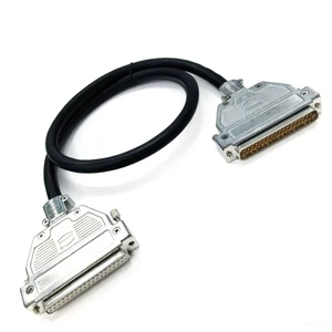 Custom 37-Pin D-Sub Connectors DB37 Male Female Shielded Industrial Data Cable for Electronic Machines Wiring Harness Docking