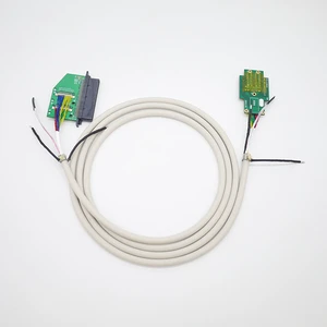 High-Density 84C 40AWG 50 FEP Insulated Silver-Plated Copper Ultrasound Cable Assembly For System To Probe Handle Connection