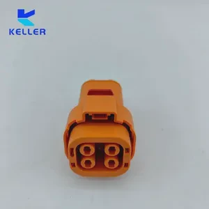 High Voltage Hvil 4 Pins Wiring Harness Assembly Metal Shielded Hvc4p36fs1 Connector for Truck