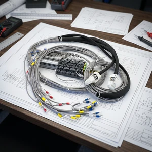 STAR Custom Industrial Aviation Power Strip Wire Harness 110V 240V 380V 600V Custom Industrial Aviation Power Strip Wire Harness
